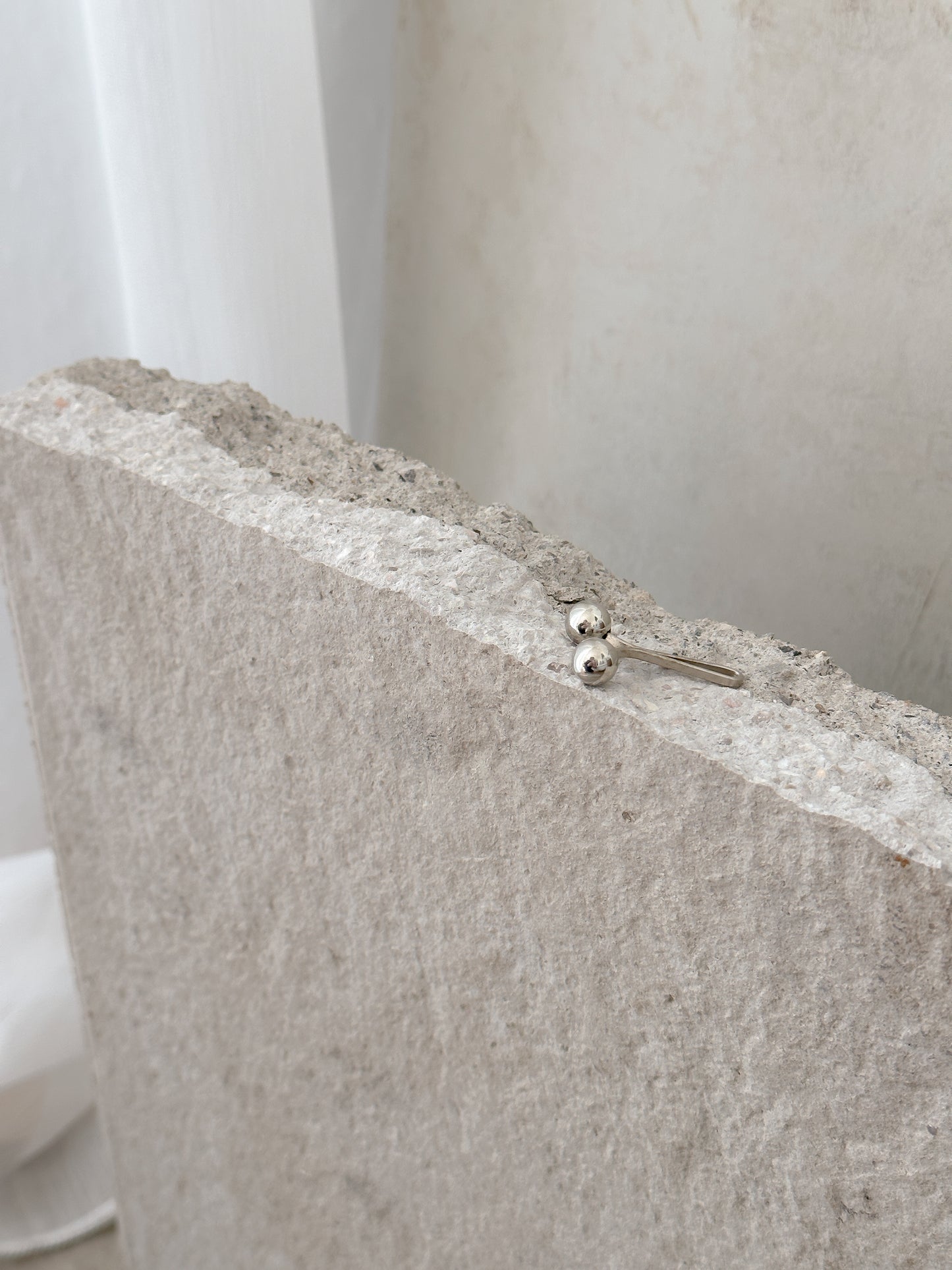 Hijab Pin | rund chrome hell 2 Stk.