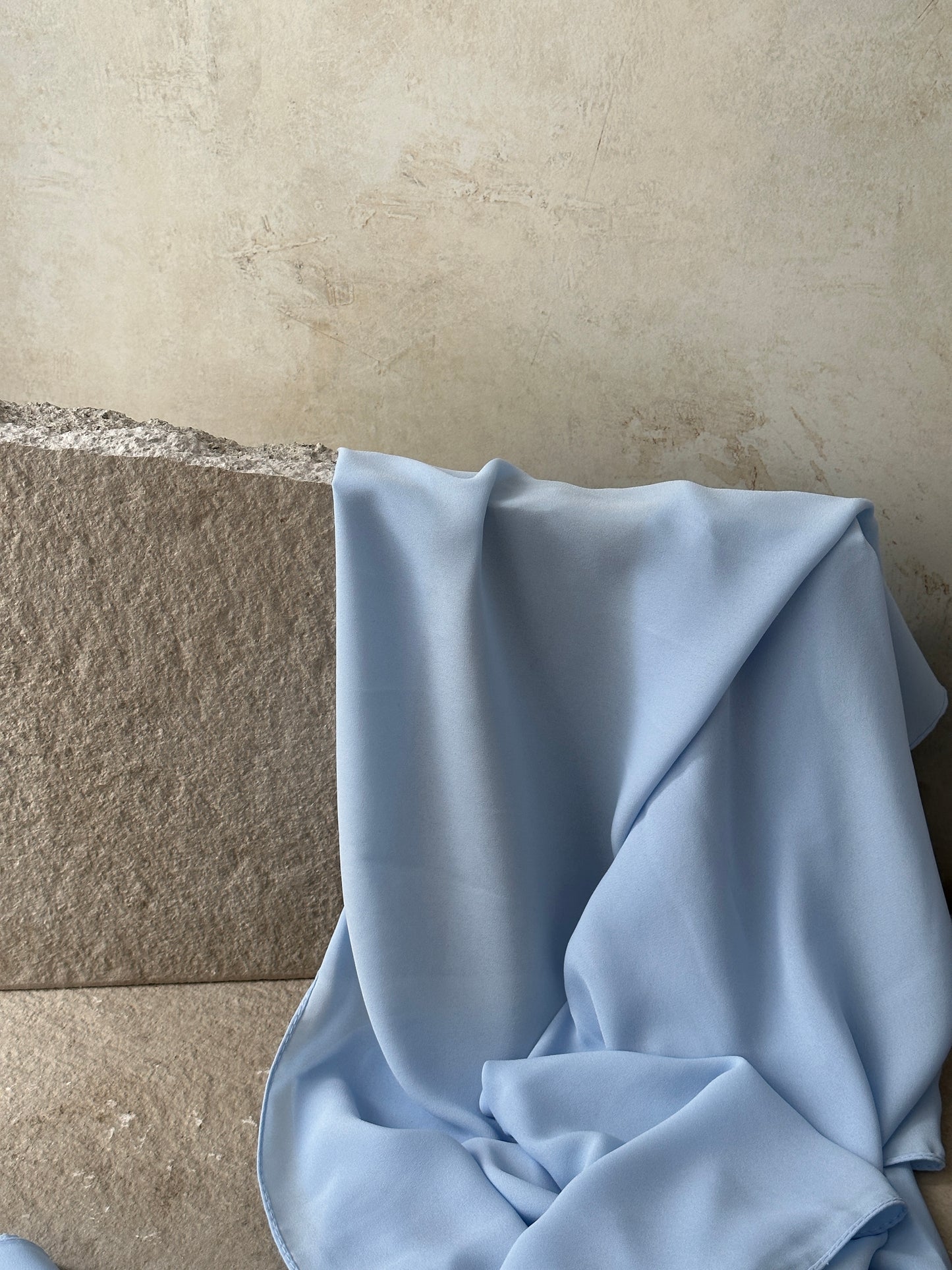 Luxury Square Hijab 150x150 | himmelblau