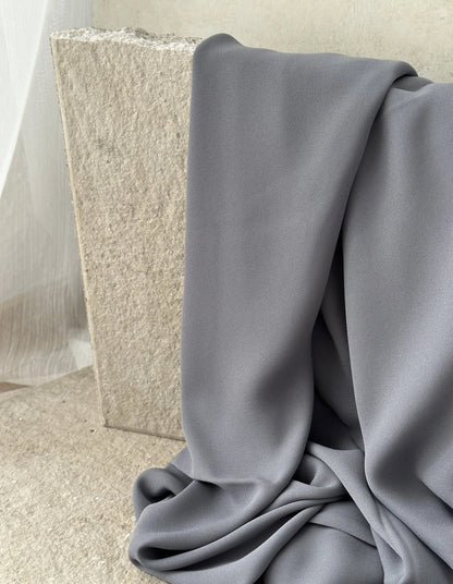 Luxury Square Hijab 150x150 | grau