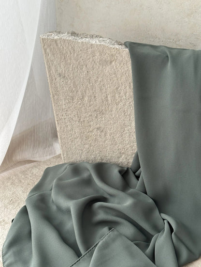 Luxury Square Hijab 150x150 | pastell khaki