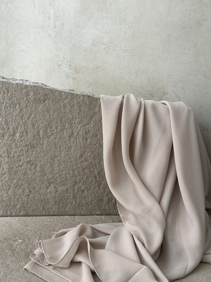 Luxury Square Hijab 150x150 | kühles beige