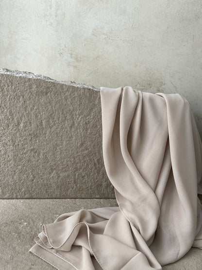 Luxury Square Hijab 150x150 | kühles beige