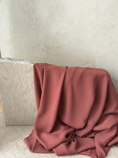 Luxury Square Hijab 150x150 | indian red