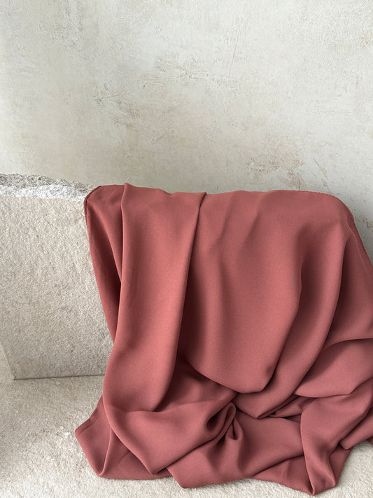 Luxury Square Hijab 150x150 | rouge dunkel