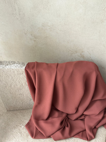 Luxury Square Hijab 150x150 | rouge dunkel