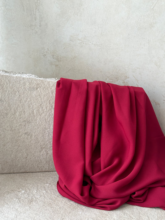 Luxury Square Hijab 150x150 | bordeaux