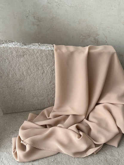 Luxury Square Hijab 150x150 | beige süß