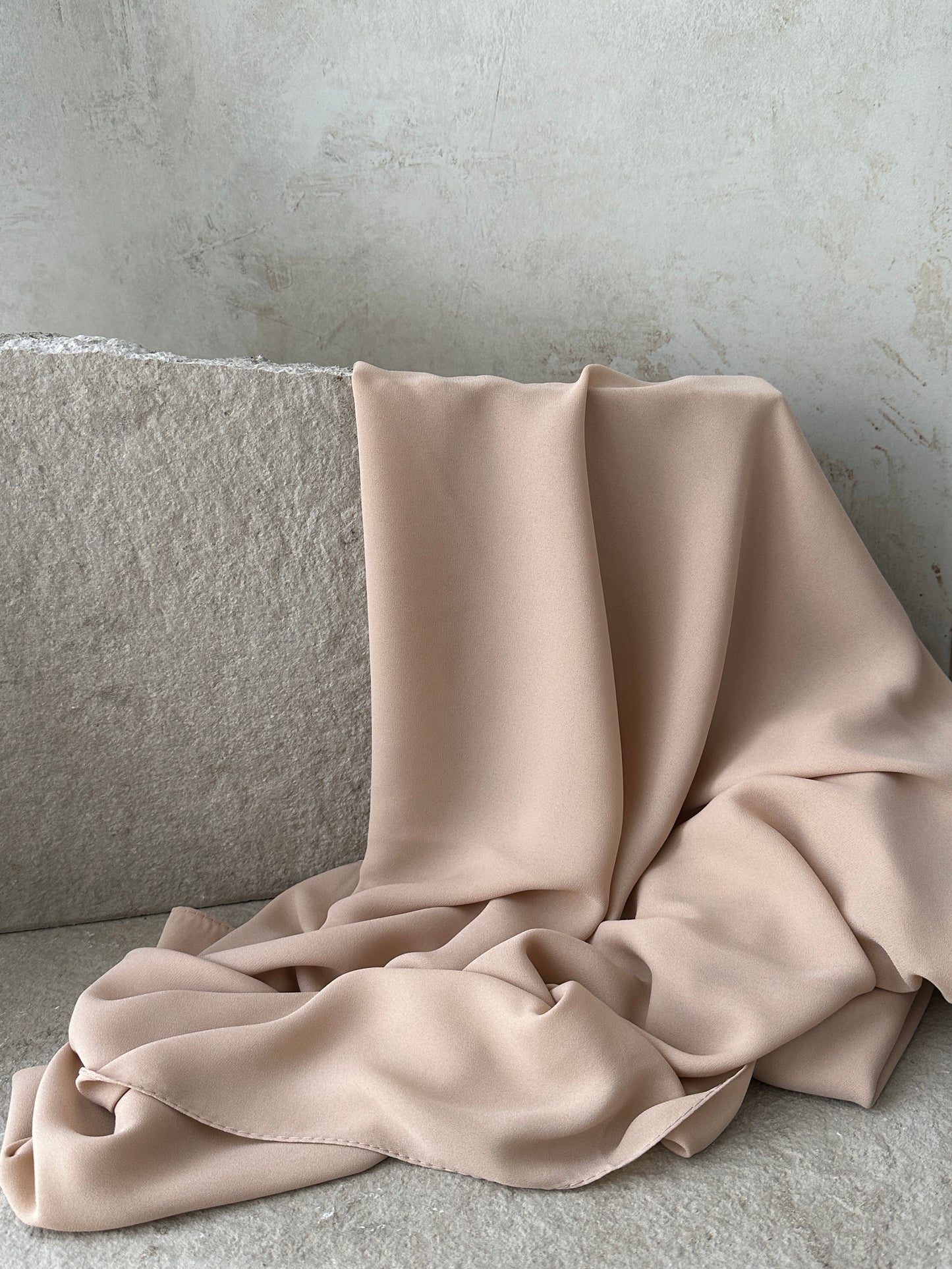 Luxury Square Hijab 150x150 | beige süß