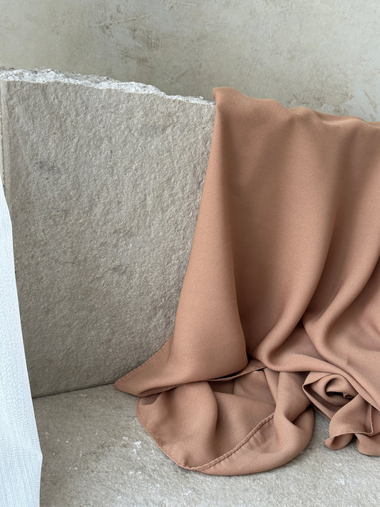 Luxury Square Hijab 150x150 | latte