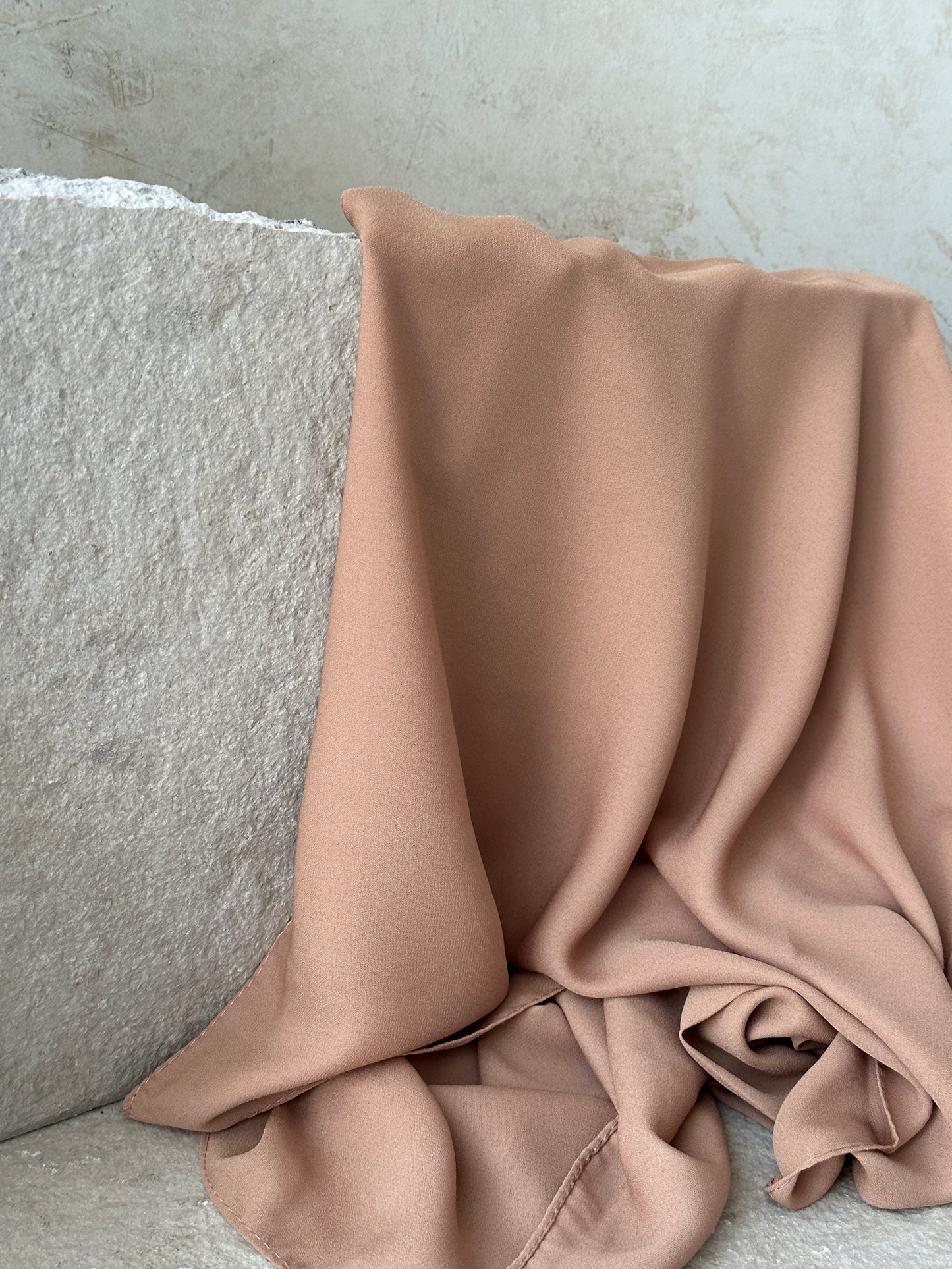 Luxury Square Hijab 150x150 | latte